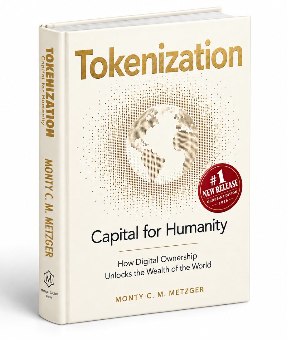 Hardcover of Tokenization: Capital for Humanity, standing upright